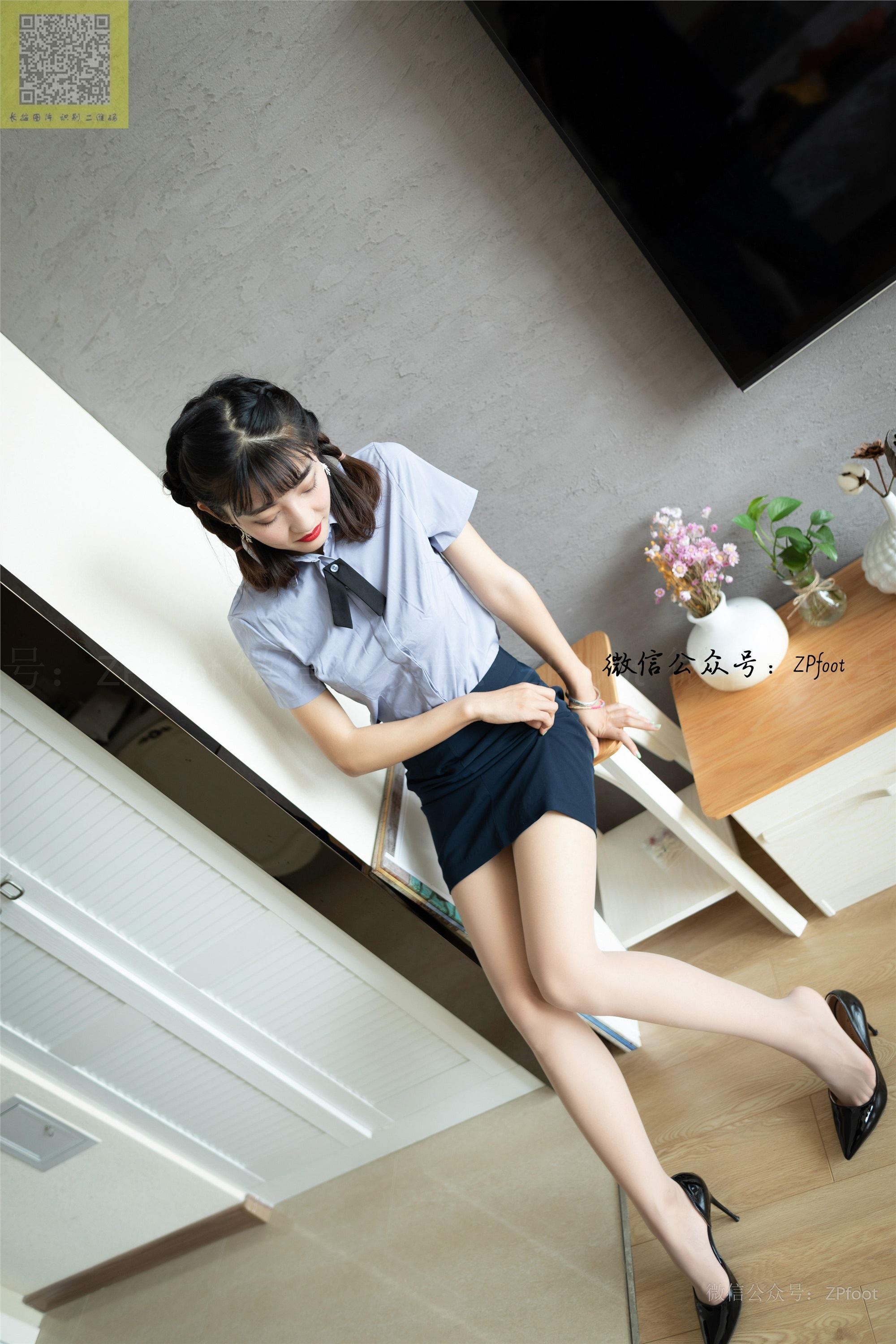 ISS山茶摄影 026 小雪丝袜正装